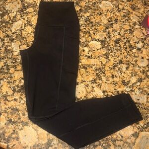 Yogalicious Black Logo Luxury Leggings